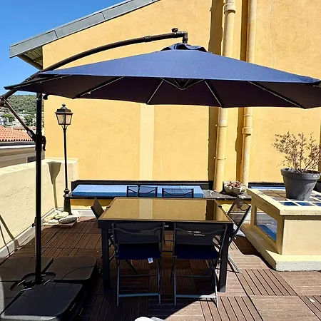 شقة Port 1br Flat With Terrace *